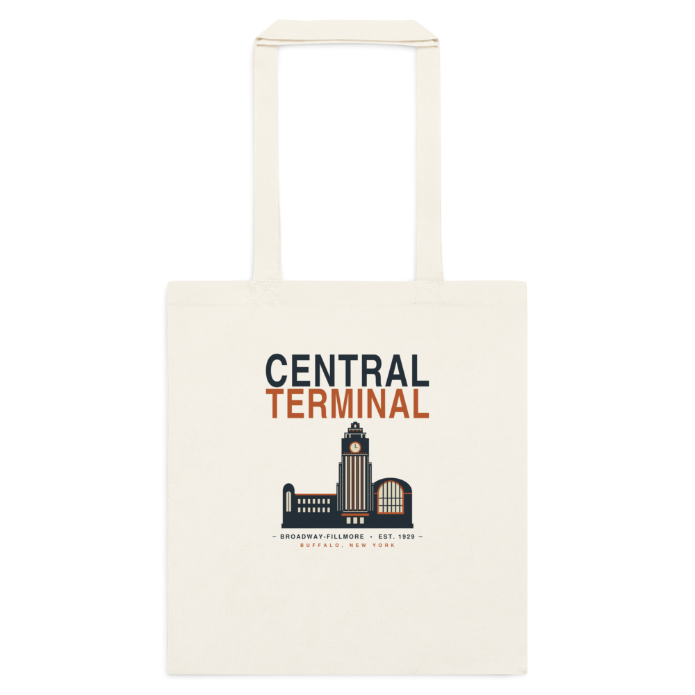 Central Terminal tote, natural canvas
