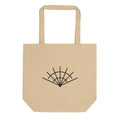 Radial Tote, Oyster, front print