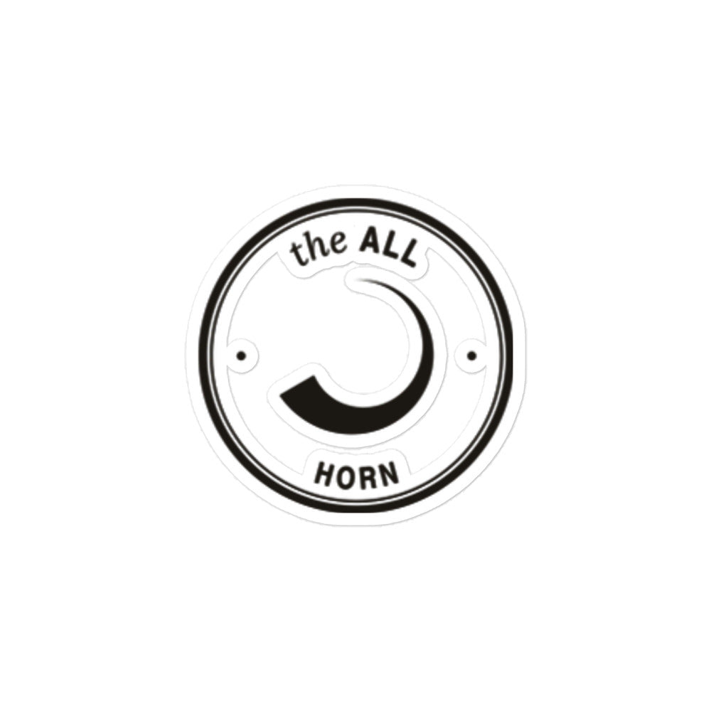 Horn seal sticker