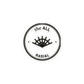 Radial seal sticker
