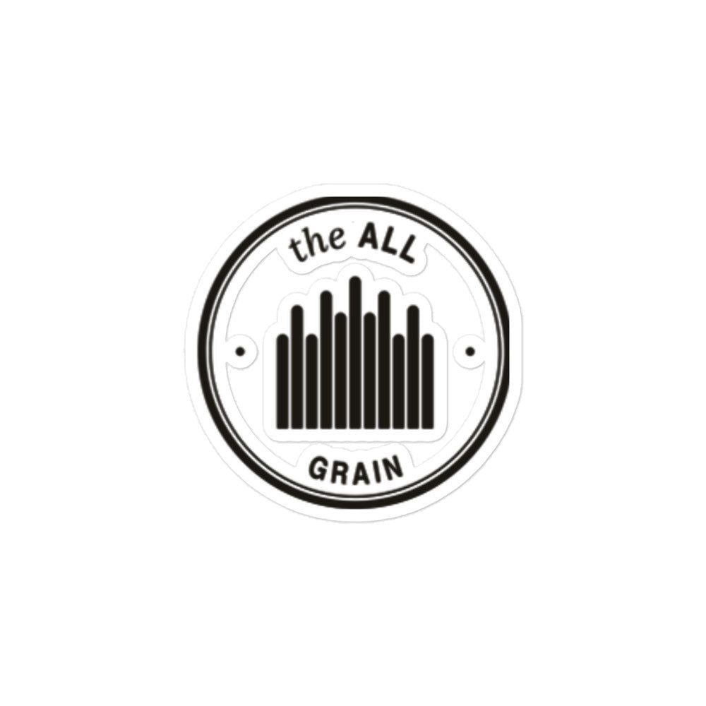 Grain seal sticker