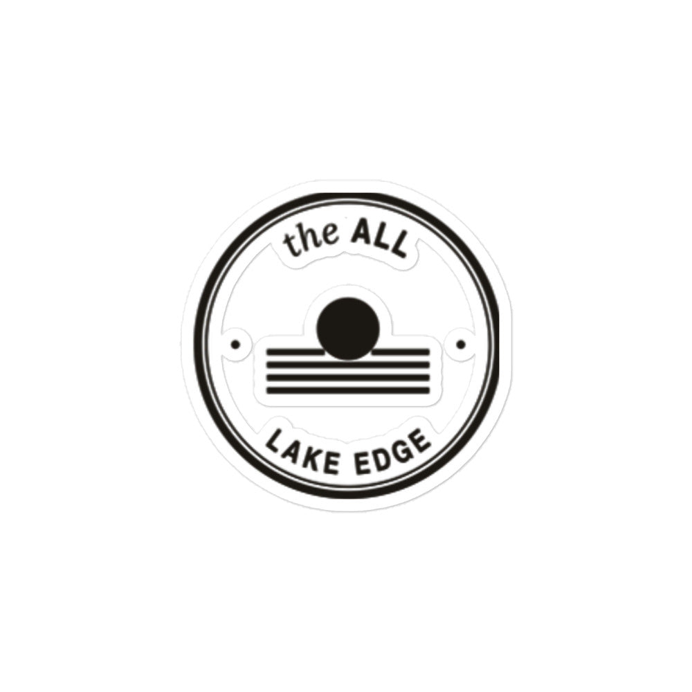 Lake Edge seal sticker
