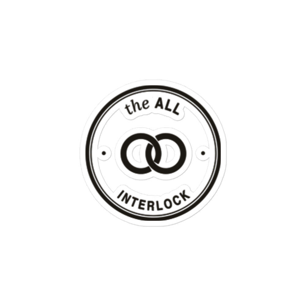 Interlock seal sticker
