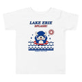 Lake Erie Splash toddler tee, White front print