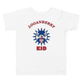 Loganberry Kid toddler tee, White front print
