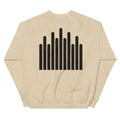 Grain Crewneck, Sand, back print