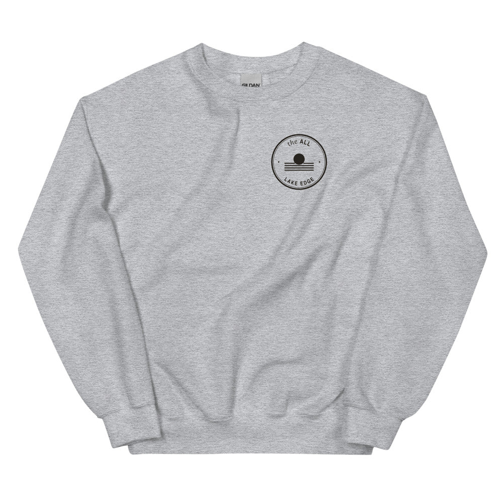 Lake Edge Crewneck, Front chest patch
