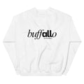 The Mark Crewneck, White, back print