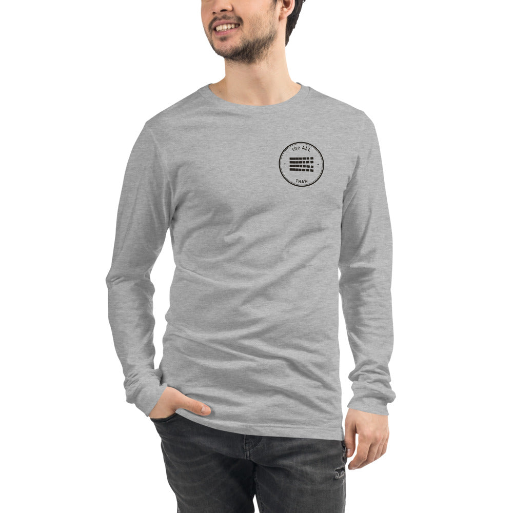 Thaw Long Sleeve Tee, Front on model