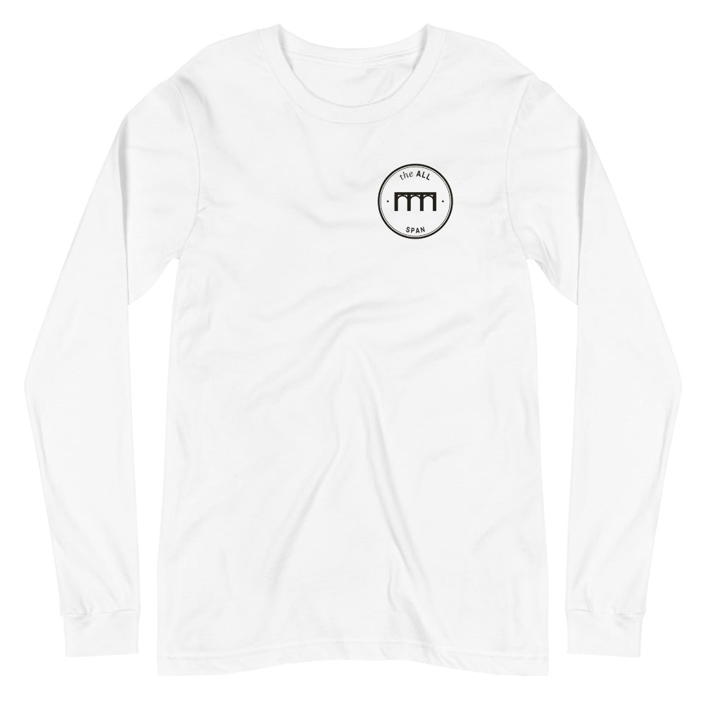 Span Long Sleeve Tee, Front chest patch