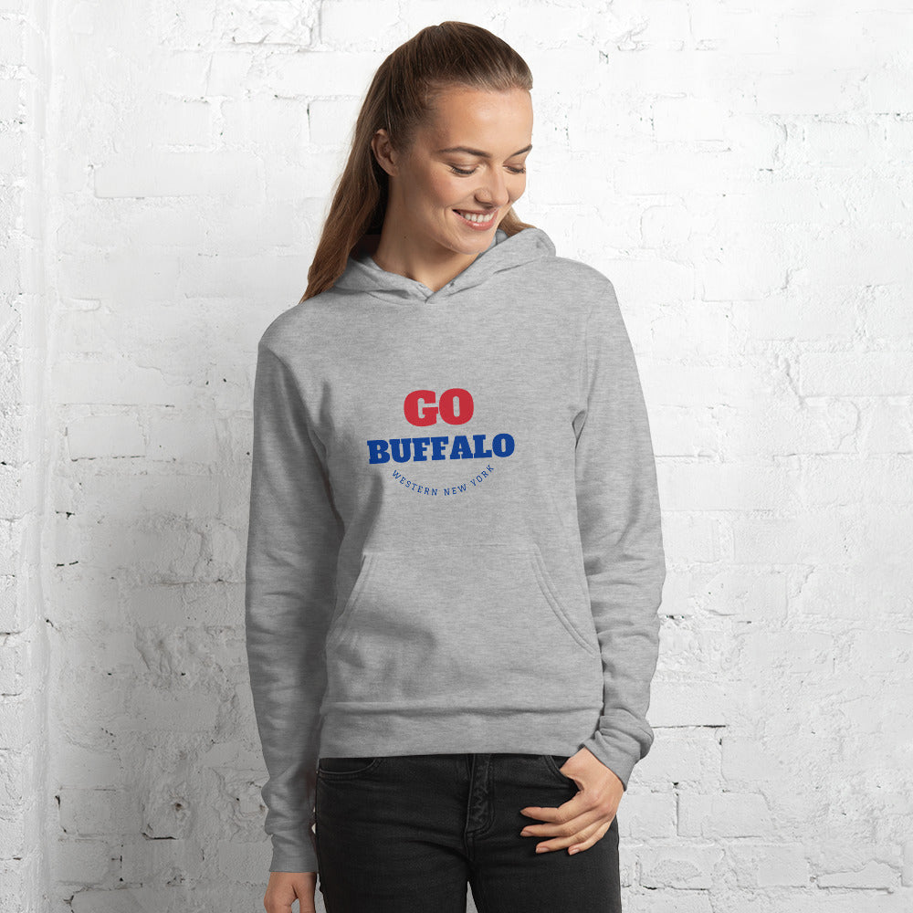 Athletic Heather front on model