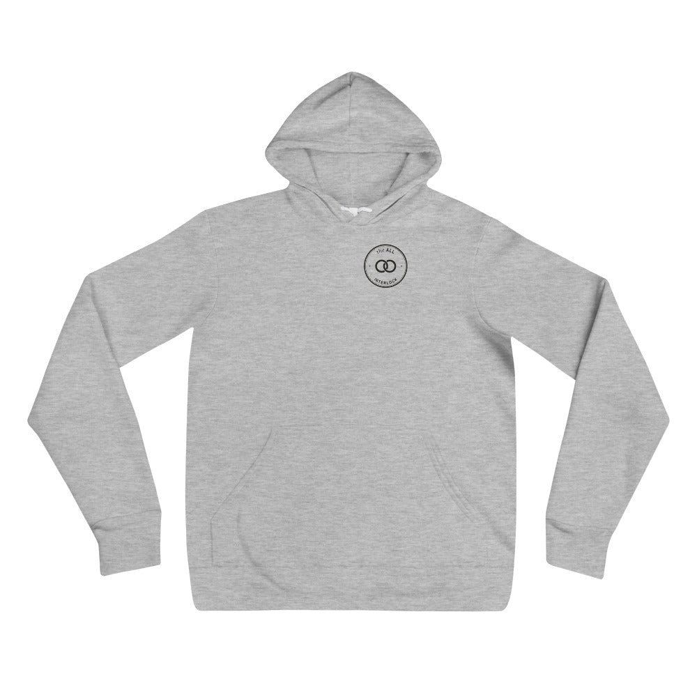 Interlock Hoodie, Front chest patch