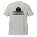 Lake Edge tee, Athletic Heather, back print