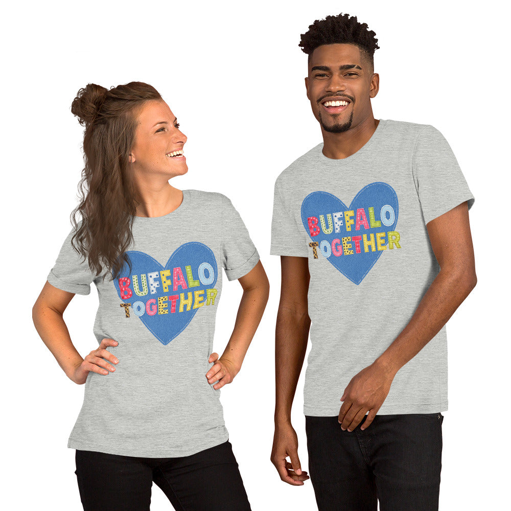Buffalo Together - Athletic Heather - model