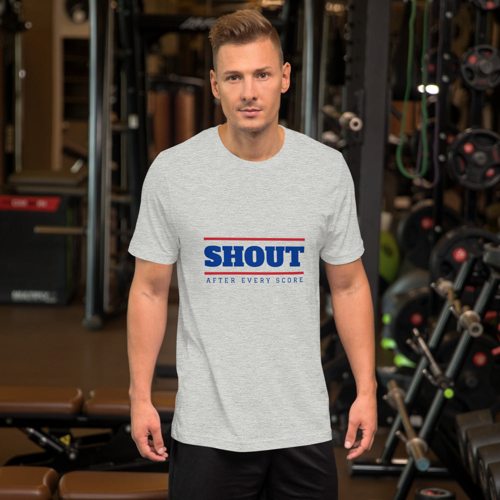 Athletic Heather front on model