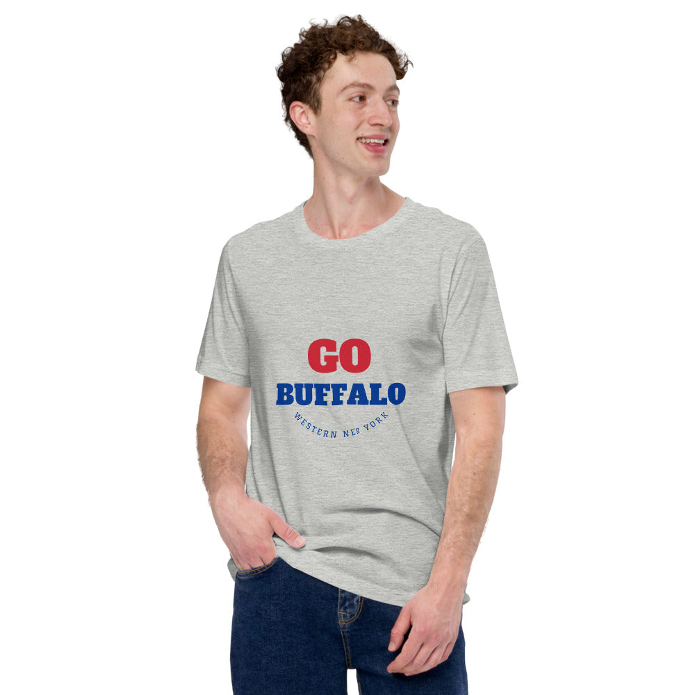 Athletic Heather front on model