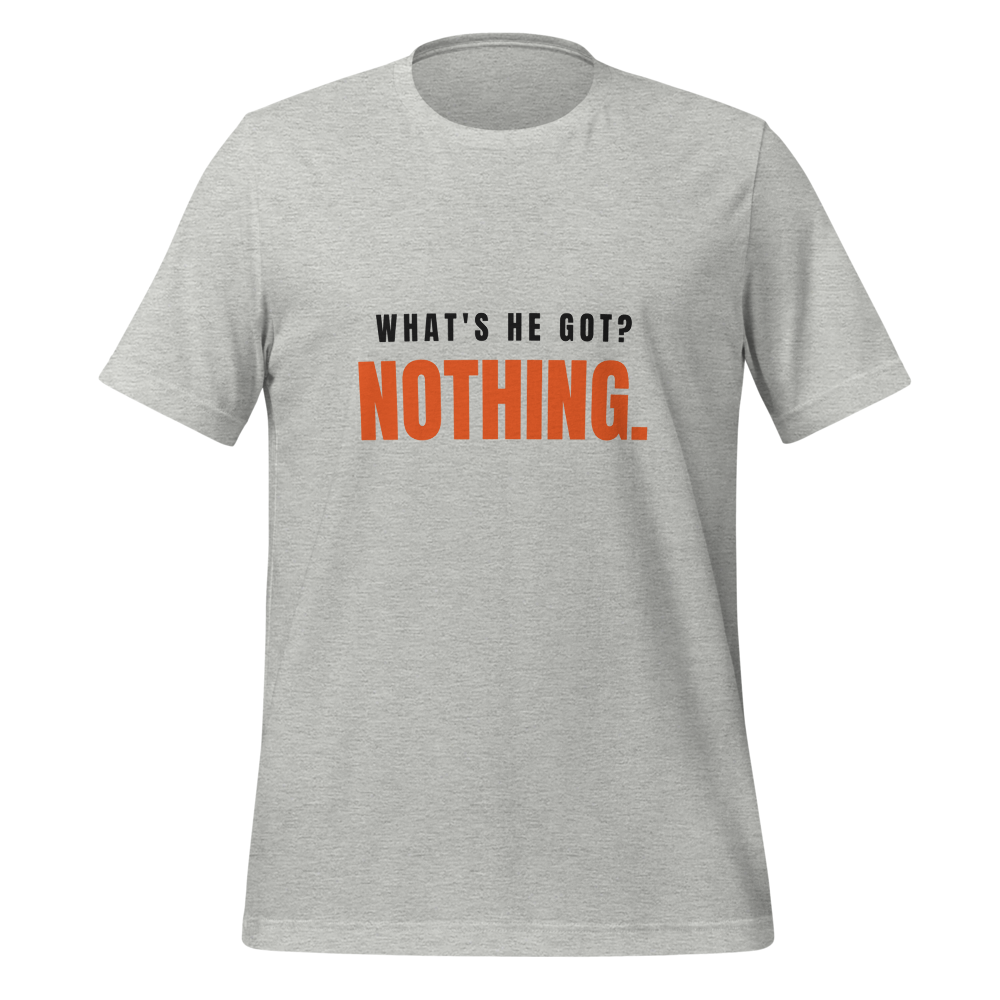 Athletic Heather front print