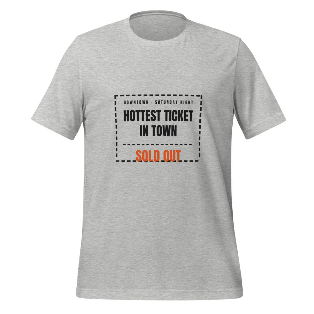 Athletic Heather front print