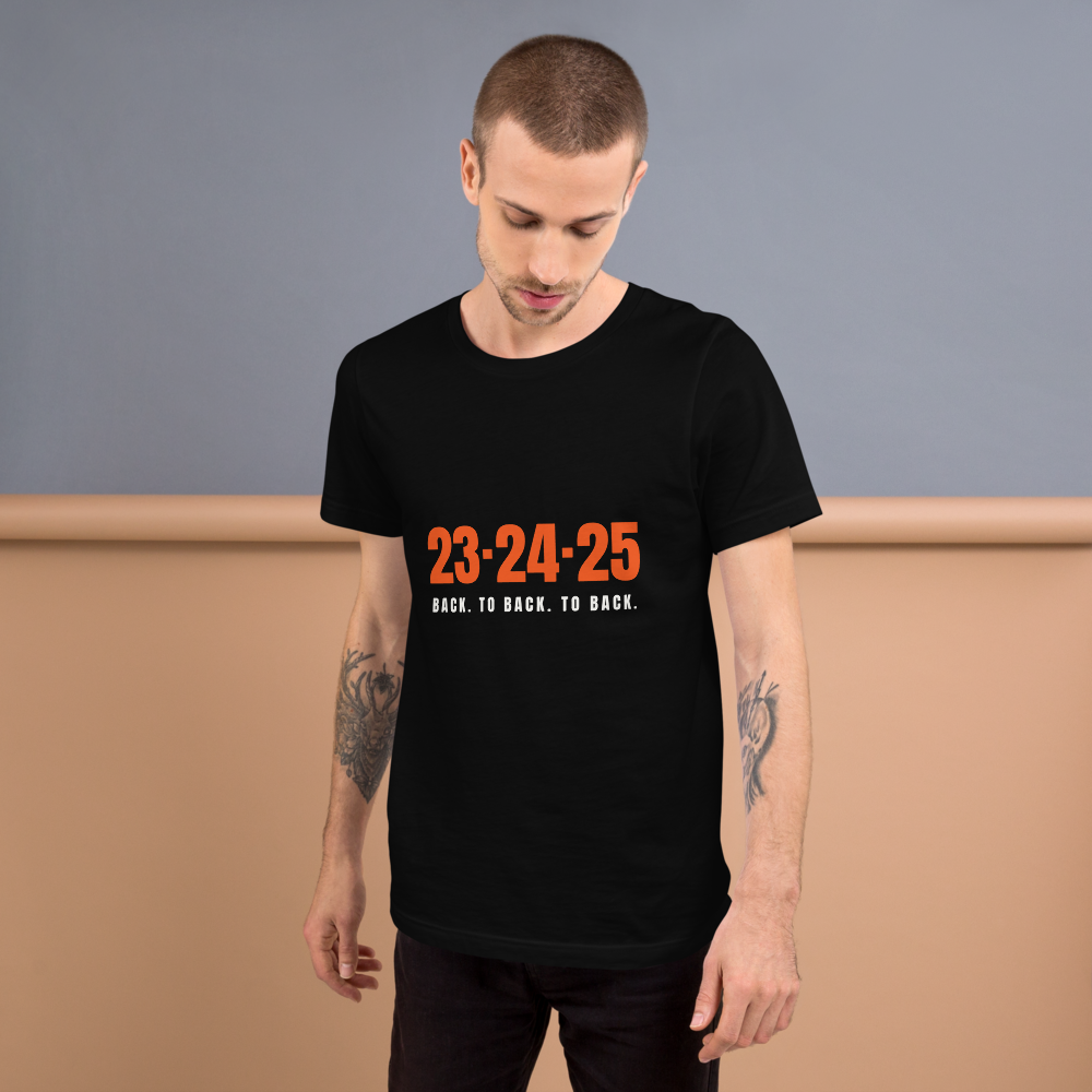 Black front on model