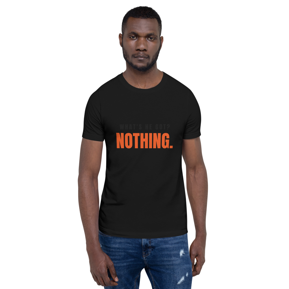 Black front on model