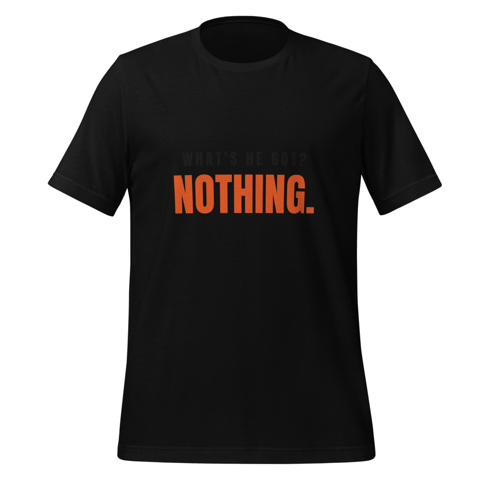 Black front print