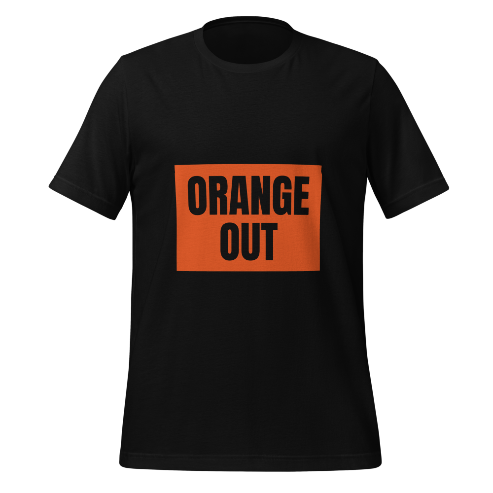 Black front print