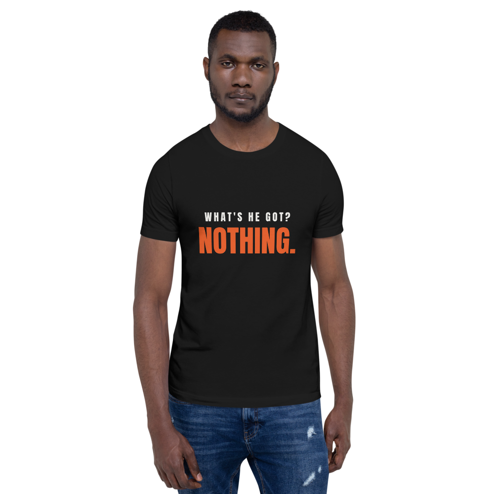 Black front on model