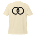 Interlock tee, Natural, back print