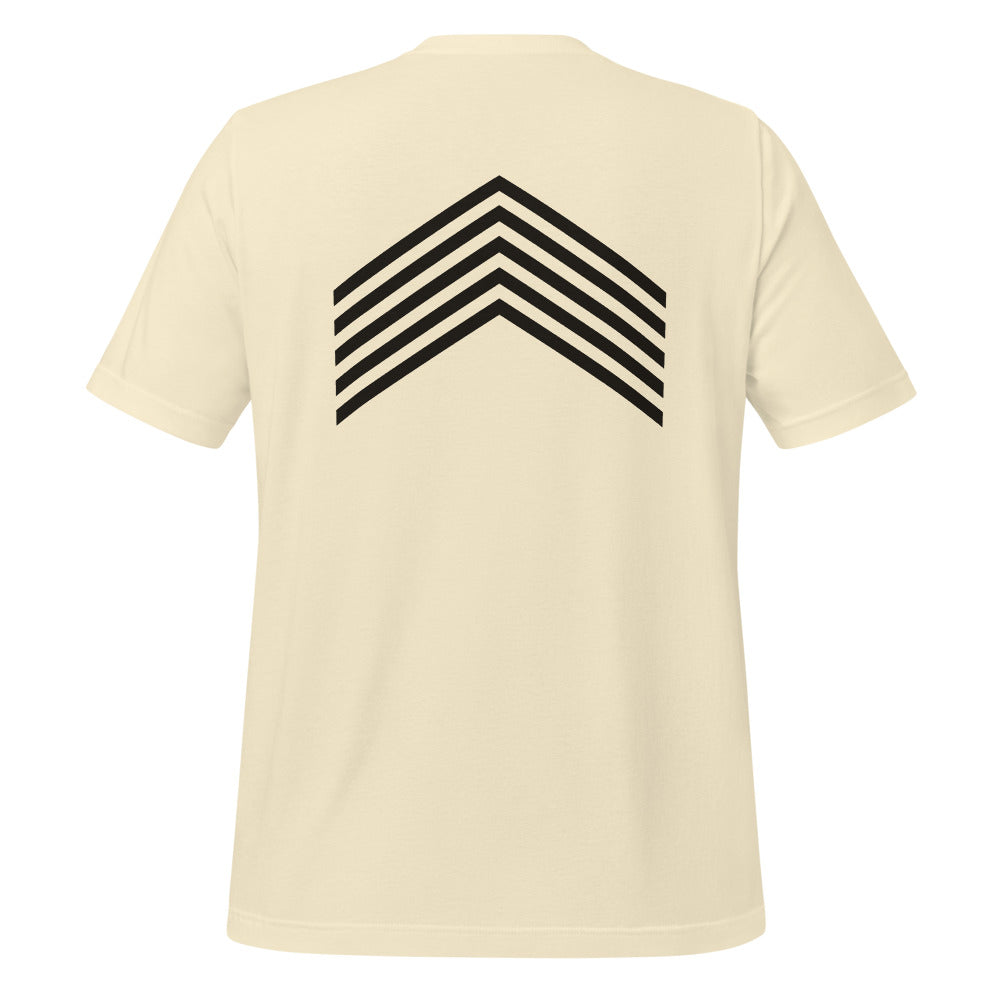 Wake tee, Natural, back print