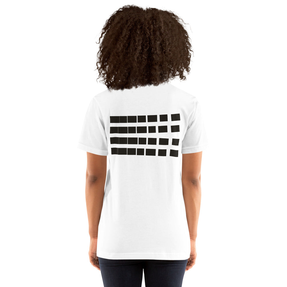 White back on model