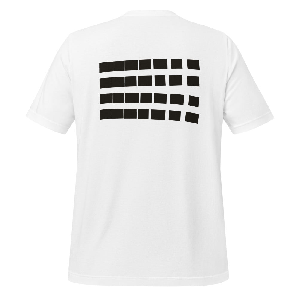 White back print