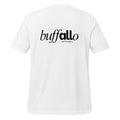 The Mark tee, White, back print