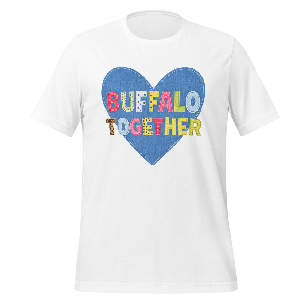 Buffalo Together - White - garment