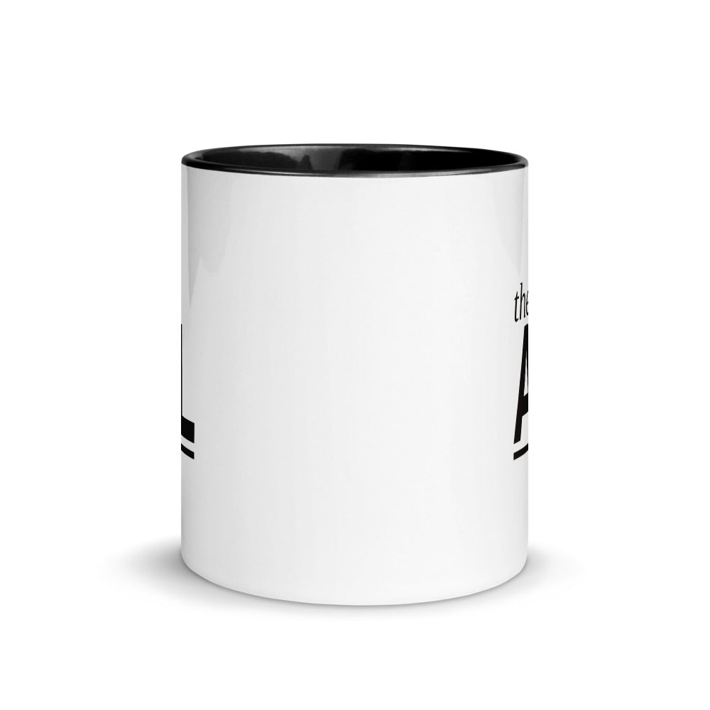 the ALL mug, black inside