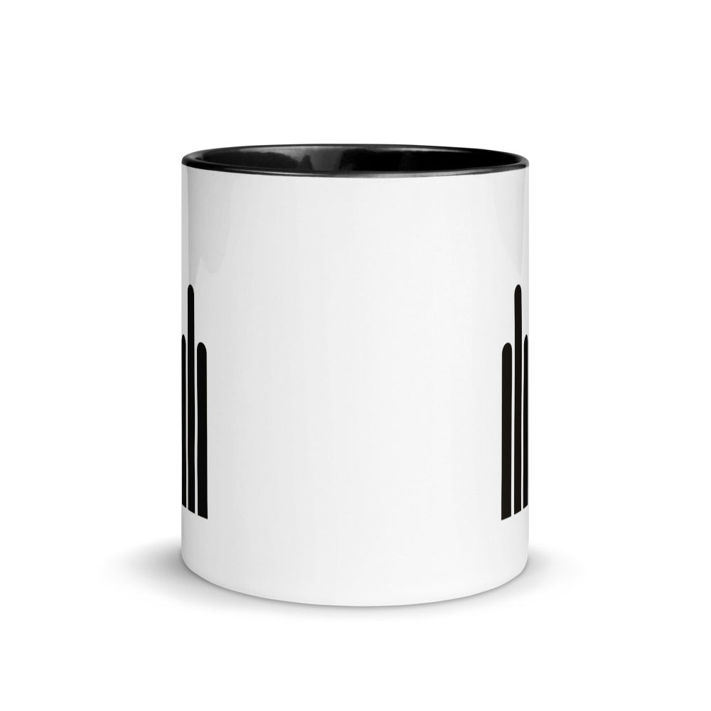 Grain mug, black inside