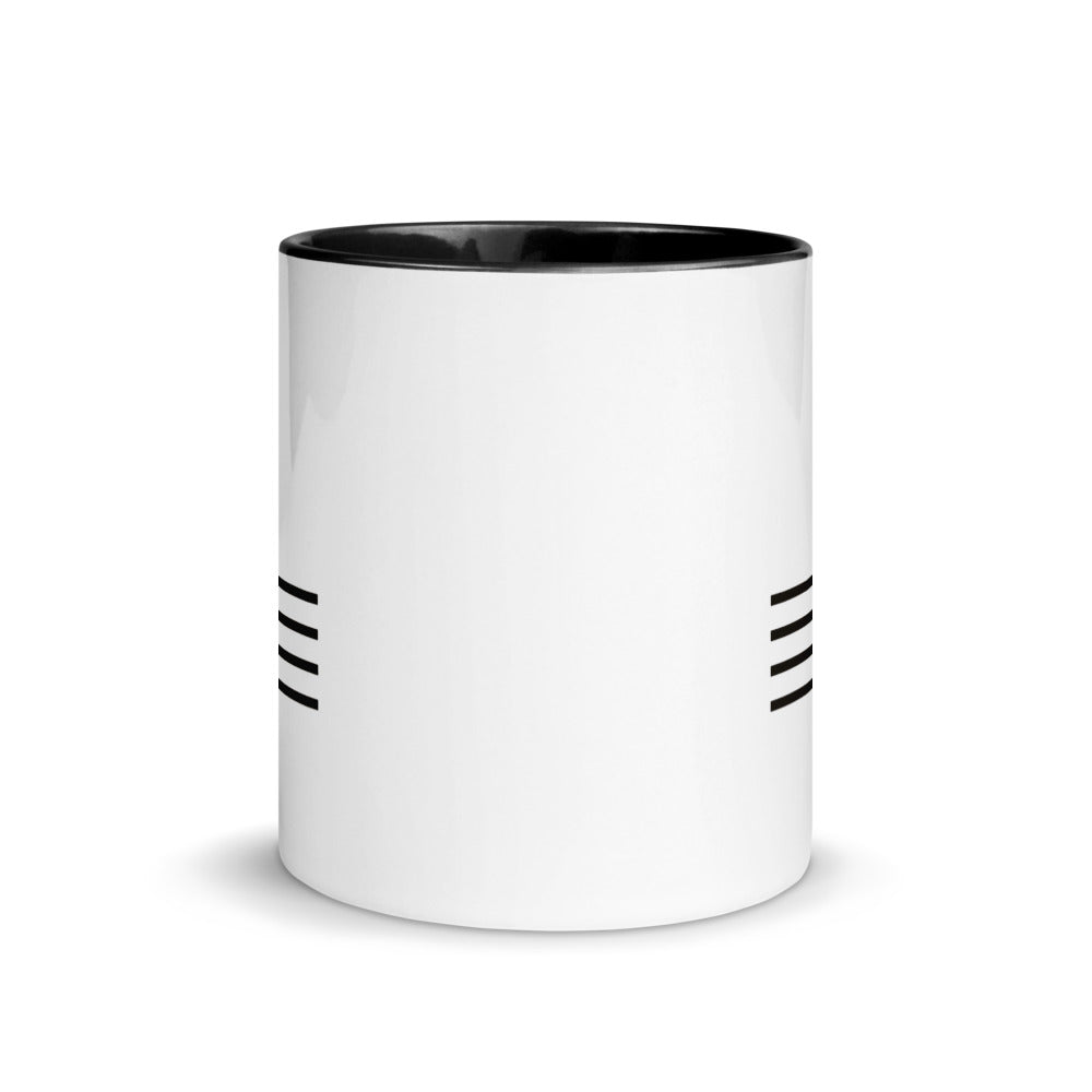 Lake Edge mug, black inside