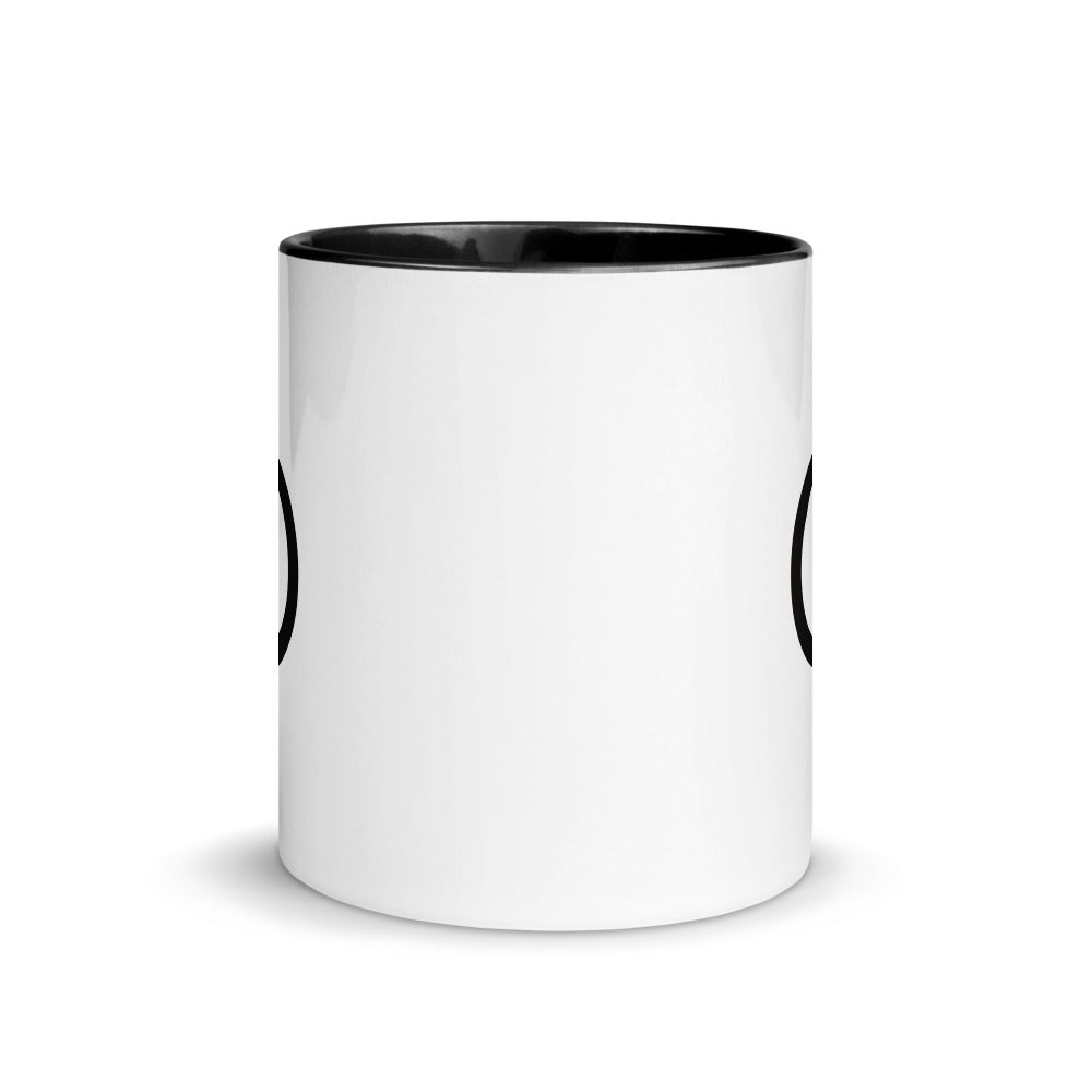 Interlock mug, black inside