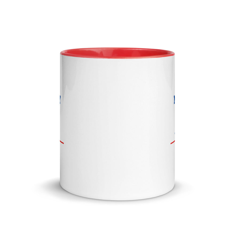Nobody Eats Alone mug, red inside