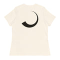 Horn Women's Relaxed Tee, Natural, back print